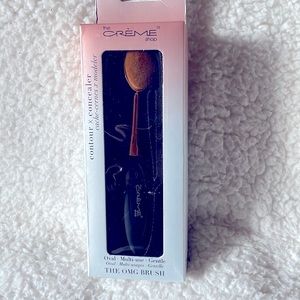 Crème shop OmG makeup brush copper tone -new in box